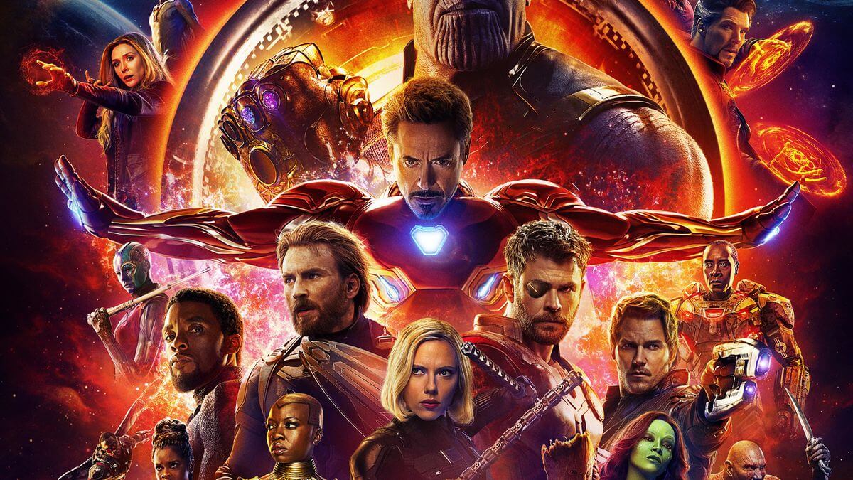 Salah satu poster dalam film Avenger Infinity War
